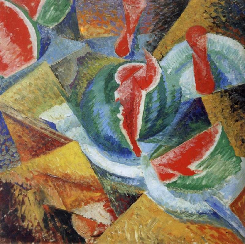 water melon, Umberto Boccioni